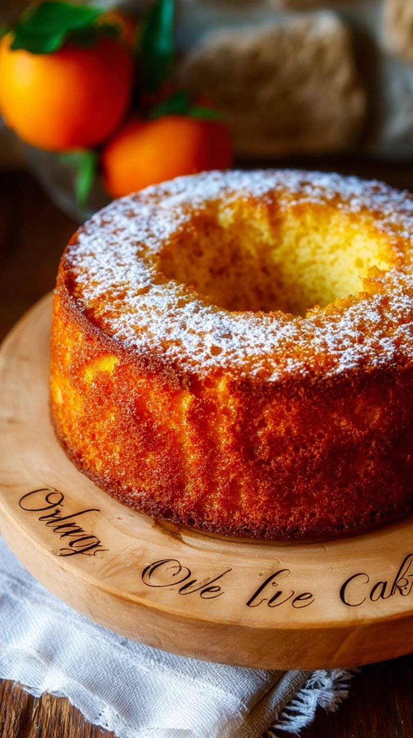 Olive Oil Orange Cake Recipe