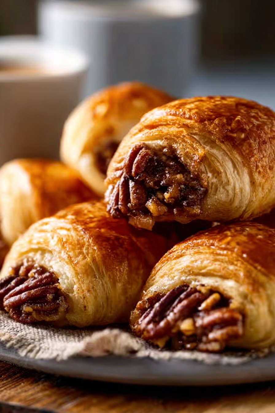 Pecan Pie Crescent Rolls