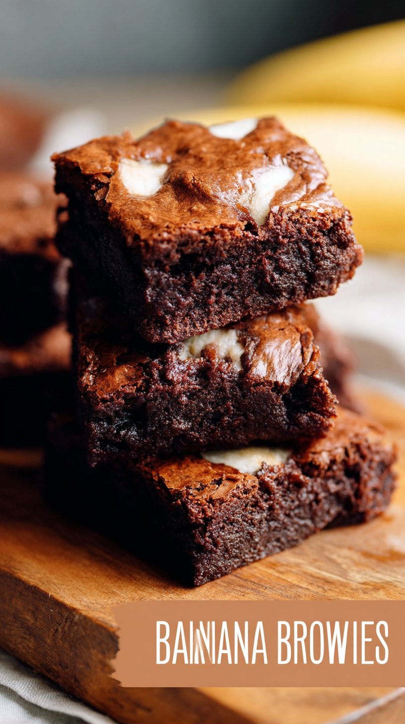 Irresistible Banana Brownies