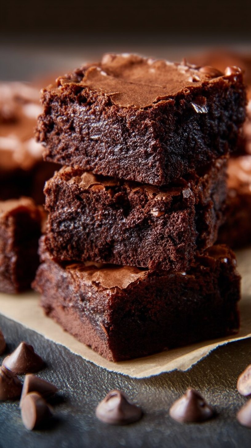 Triple Chocolate Brownies