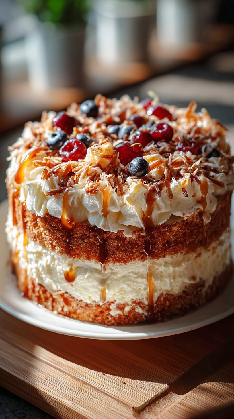 Heaven on Earth Cake: A Dreamy No-Bake Delight