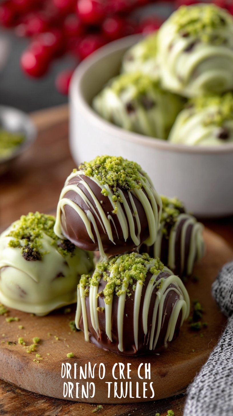 Grinch Oreo Truffles