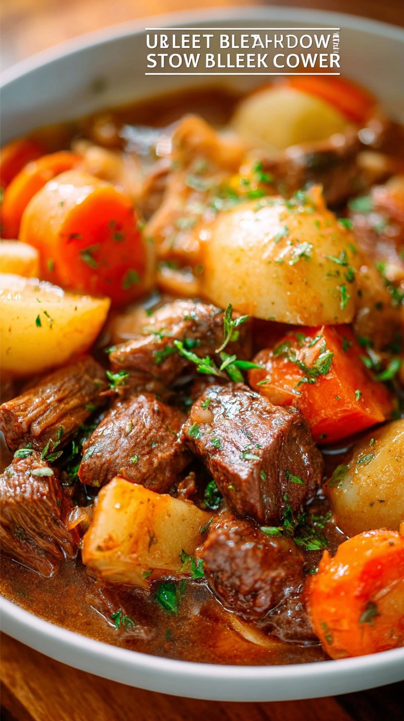 Ultimate Slow Cooker Beef Stew