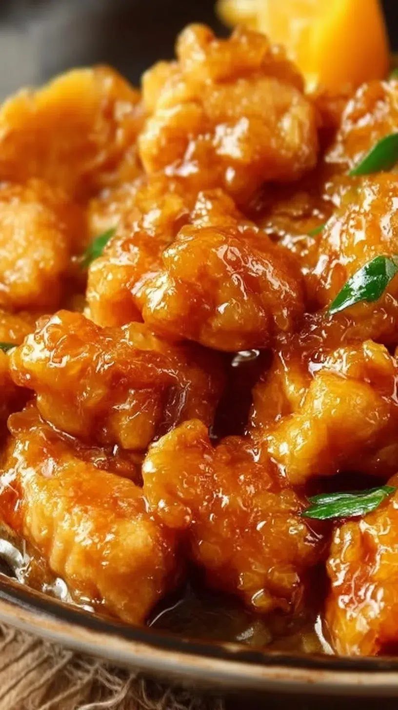 3-Ingredient Orange Chicken