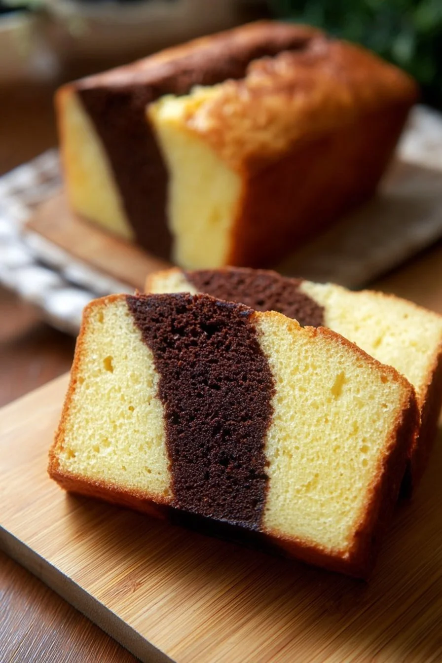 Delicious Brownie Butter Cake with rich chocolate and buttery texture