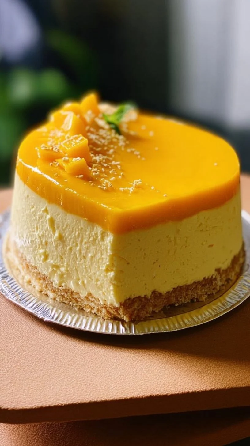 Mango Mousse Cake