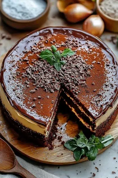 Decadent Belgian Chocolate Cake