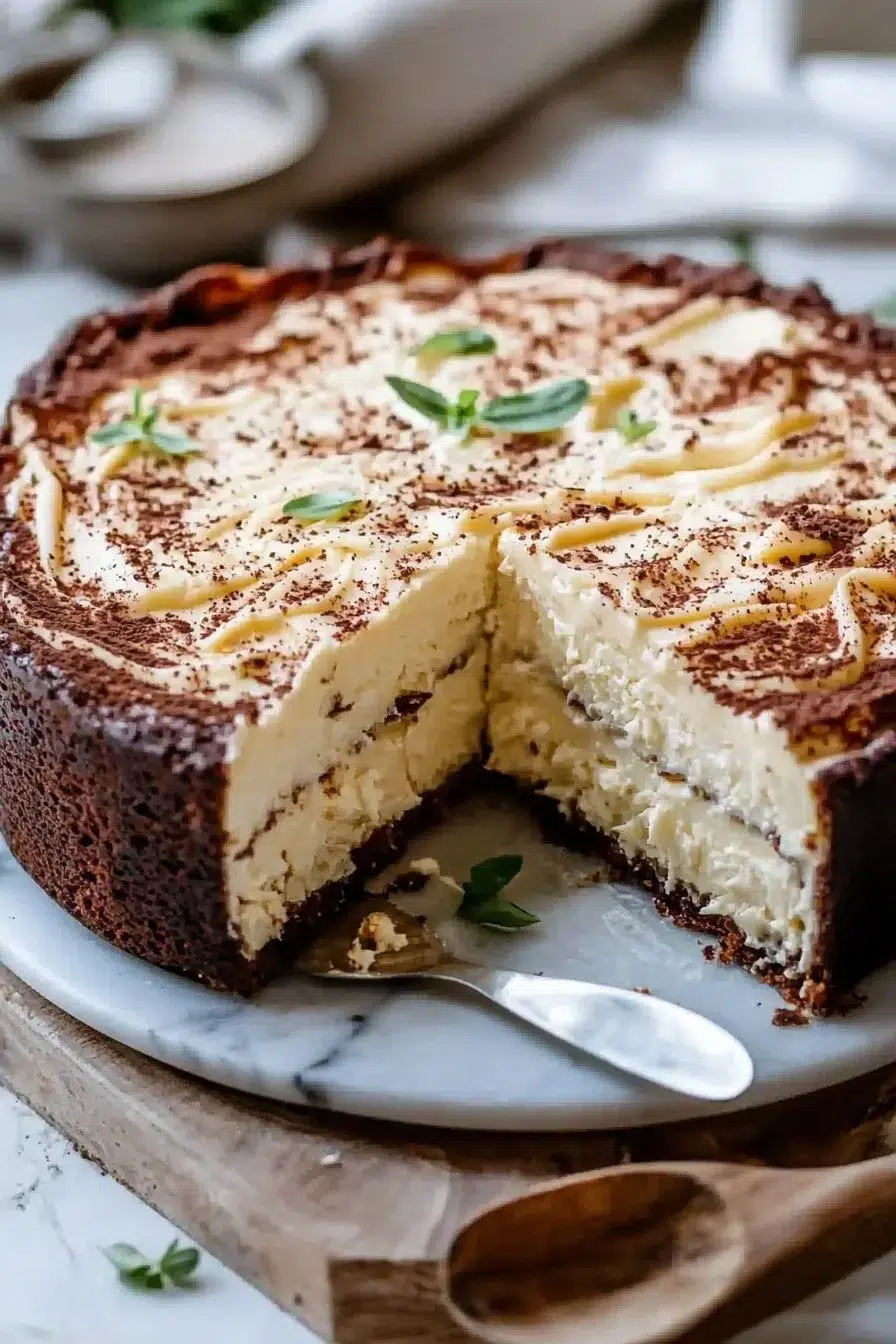 Slice of Italian Love Cake showcasing its moist and creamy layers