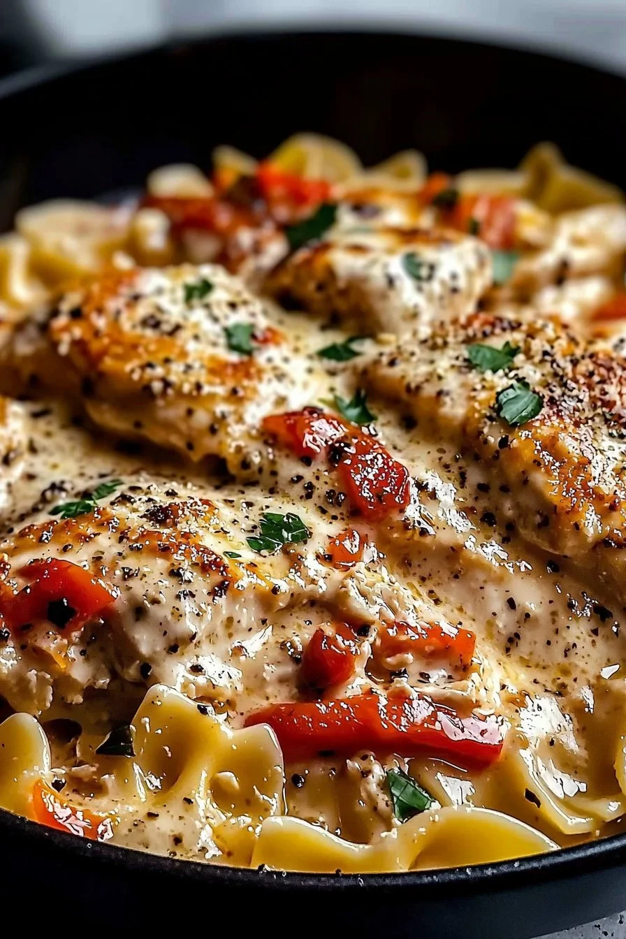 Best Parmesan Roasted Red Pepper Chicken for Cozy Nights