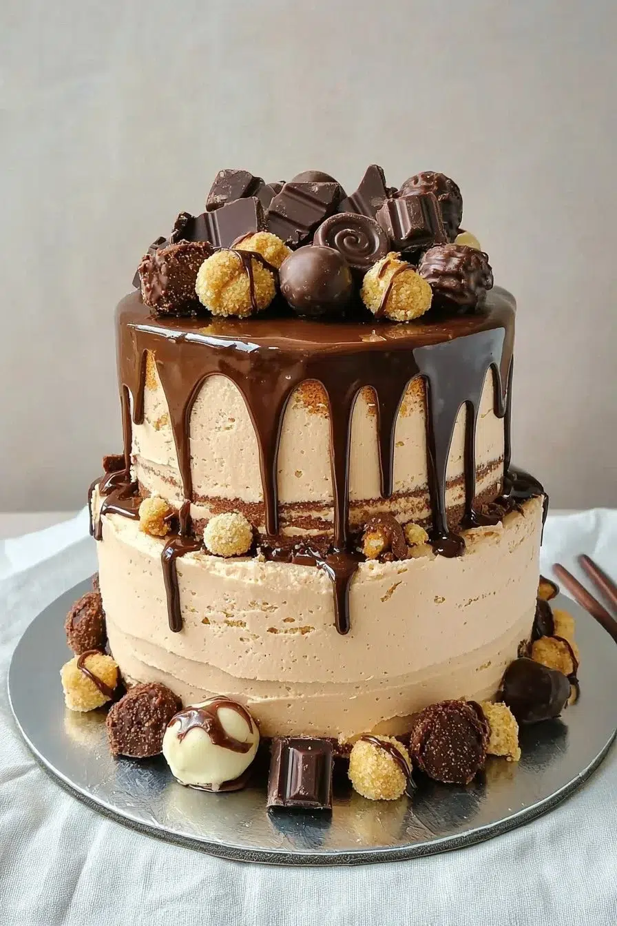 Pin by Nellys Cakes on birthday cakes | Candy birthday cakes, Birthday cake chocolate, Chocolate cake designs