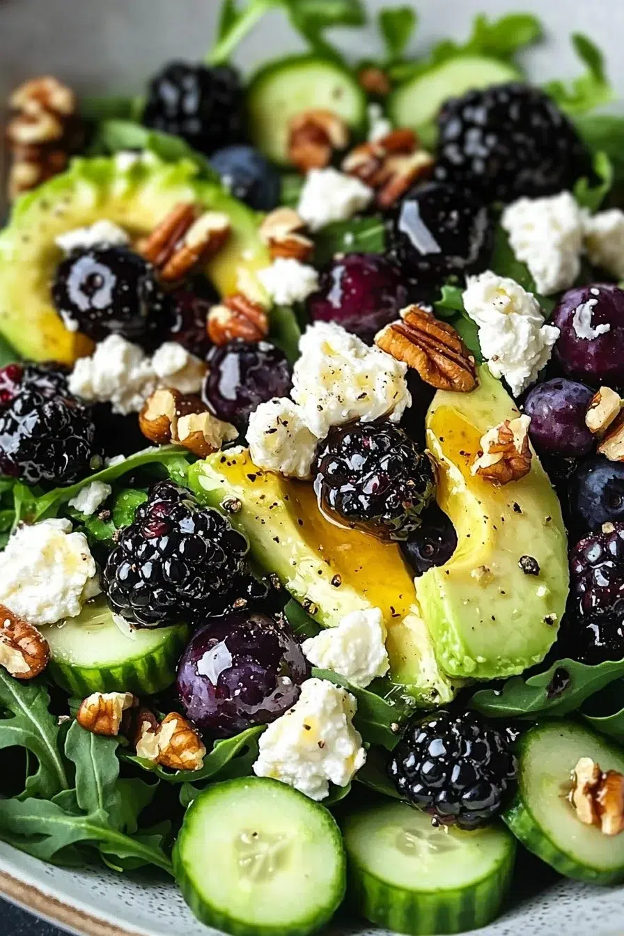 Blackberry Avocado Salad