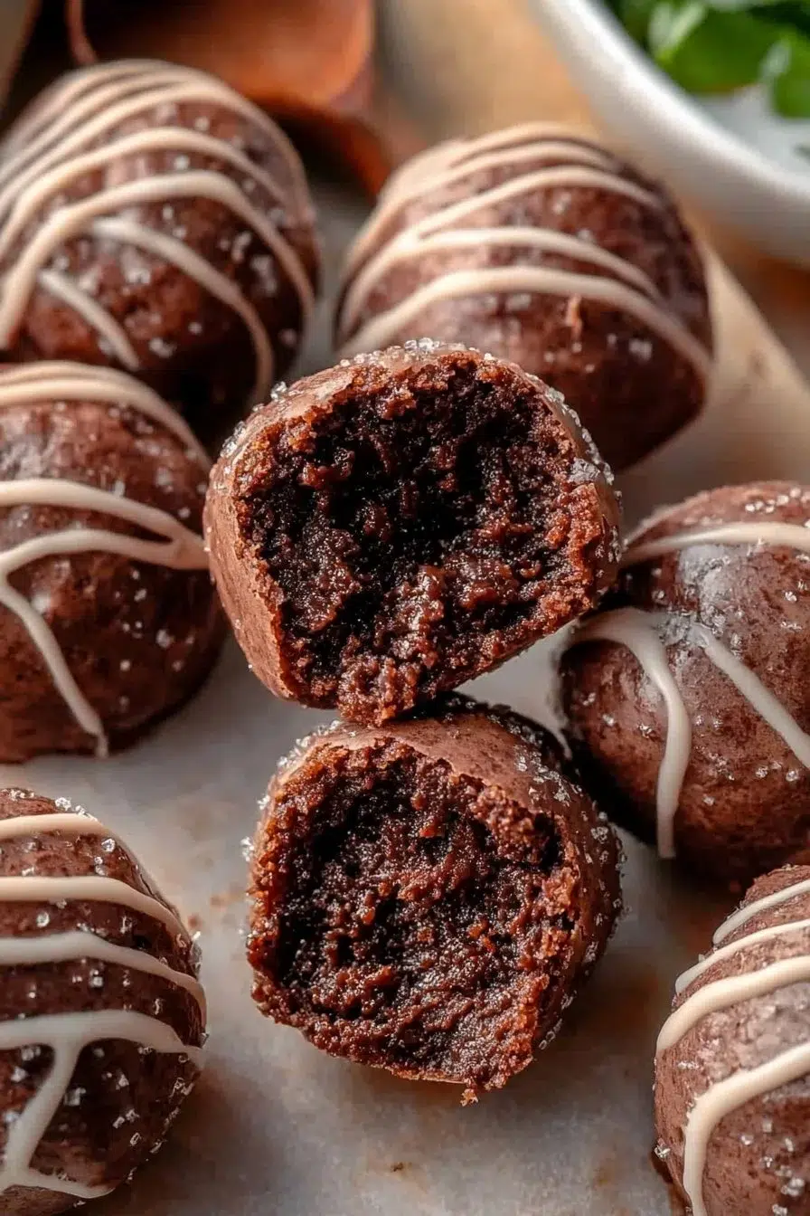 Delicious Brownie Protein Bites packed with nutrients and flavor