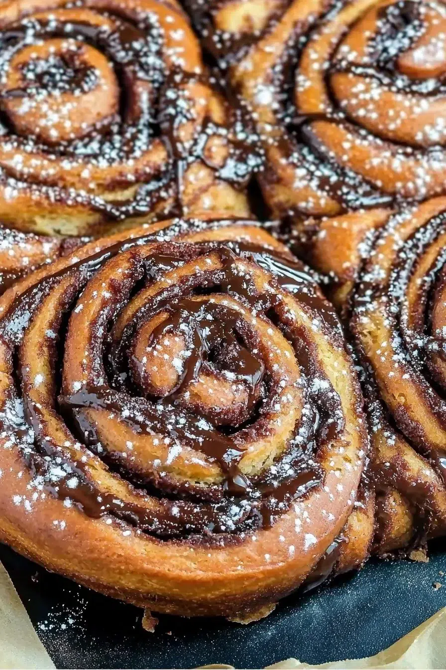 Chocolate Cinnamon Rolls - The Best Way to Eat Chocolate for Breakfast