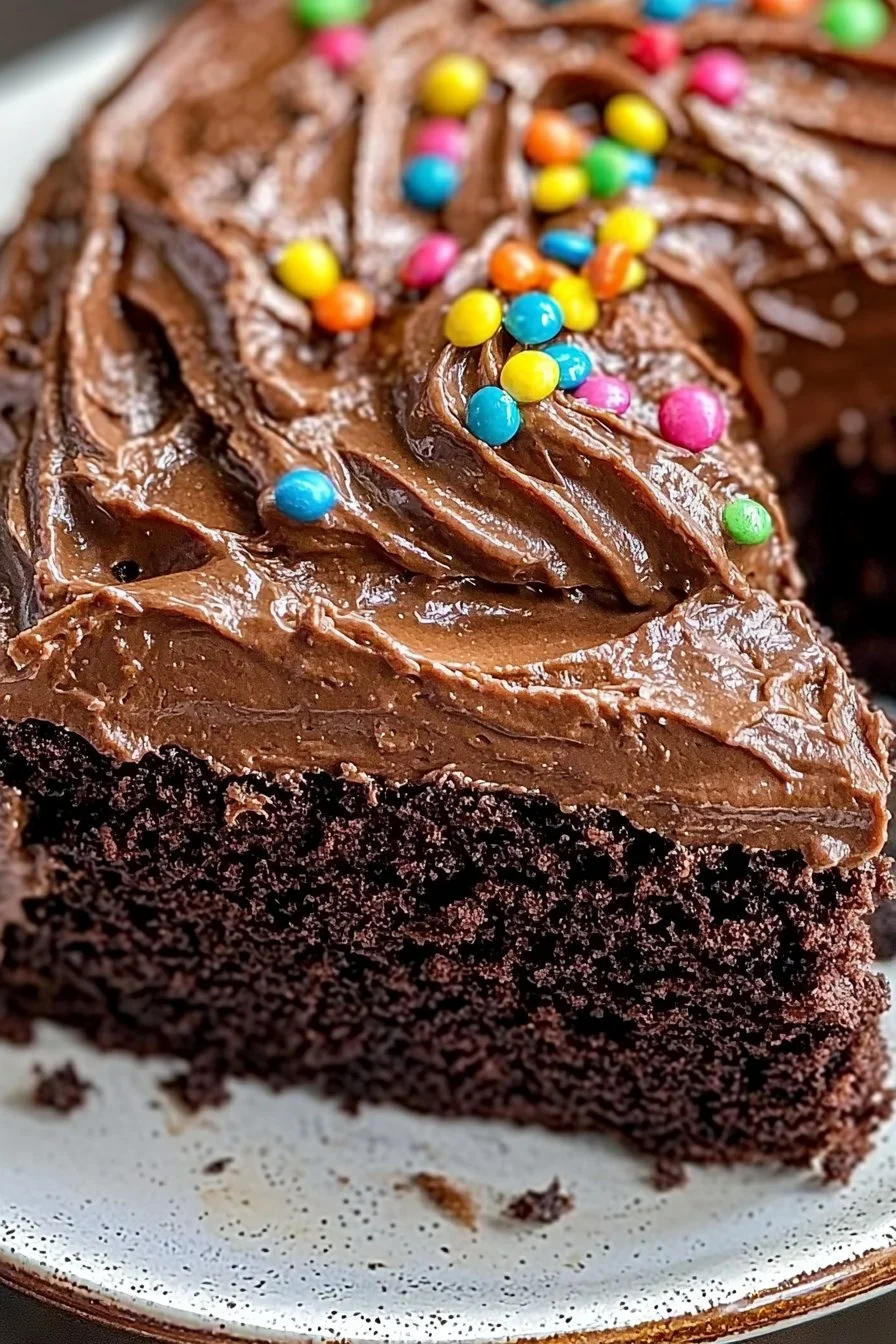 Chocolate Depression Cake