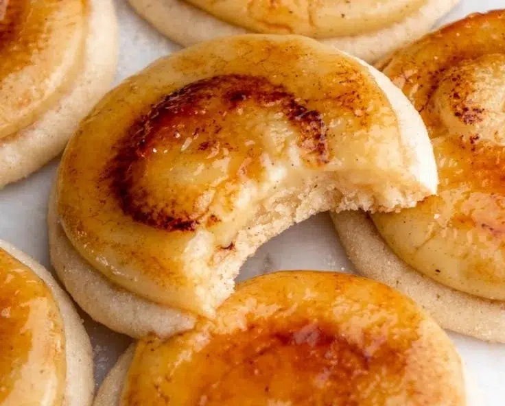 Crème Brûlée Cookies
