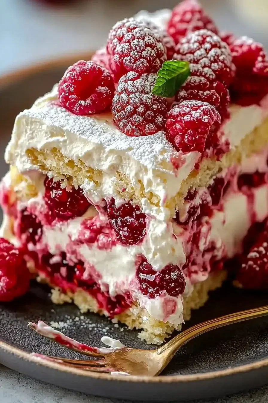 Delightful White Chocolate Raspberry Tiramisu Made Easy