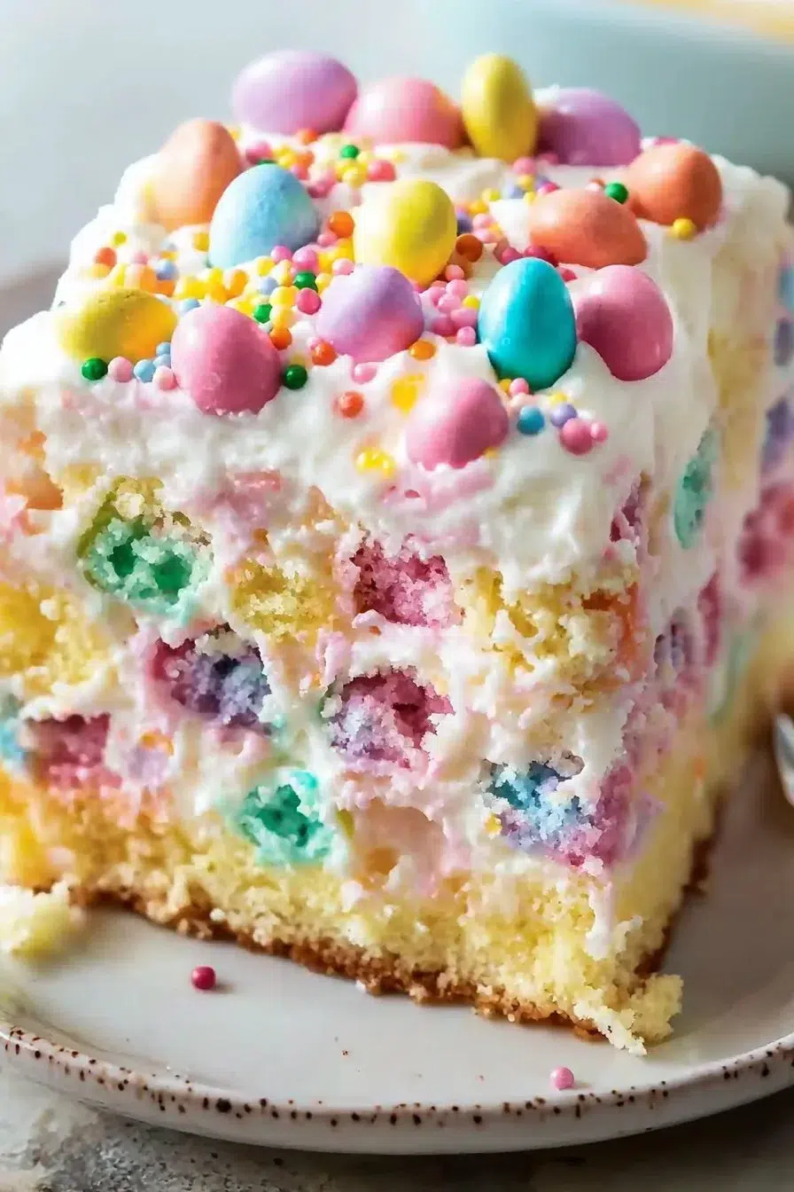 Easter Poke Cake