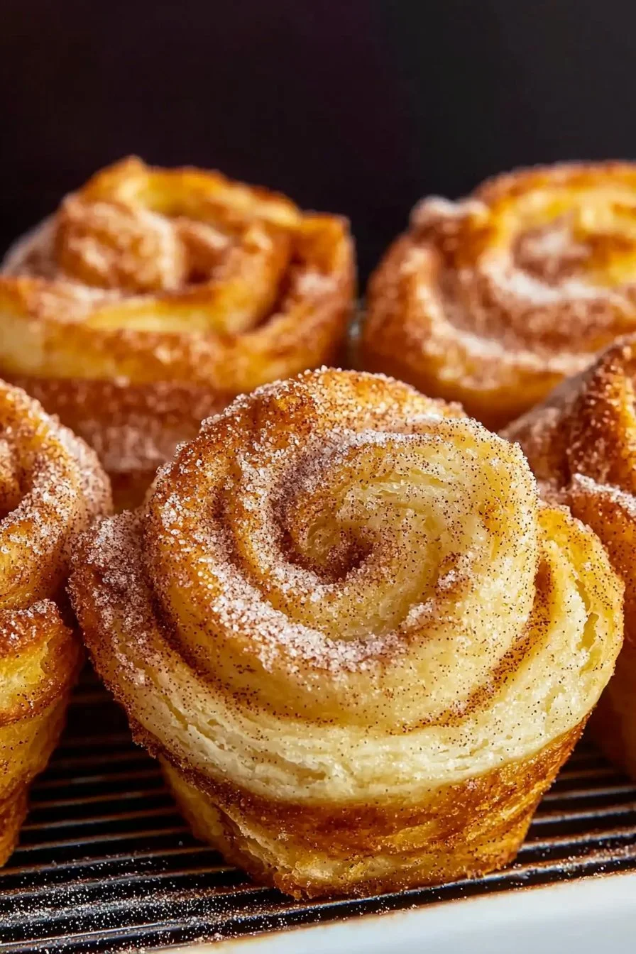 Easy Cinnamon Cruffins