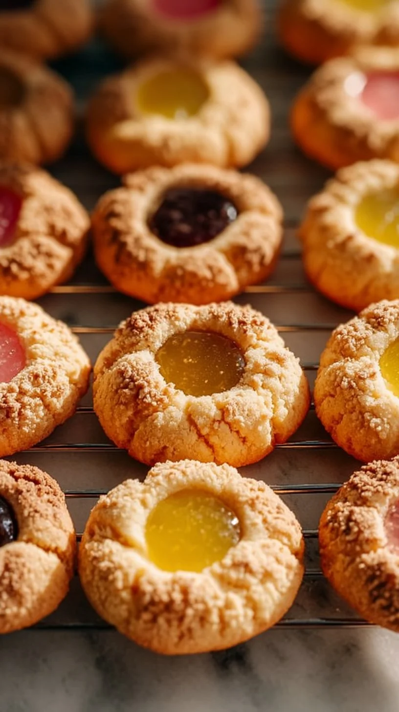 Fruity Thumbprint Cookies