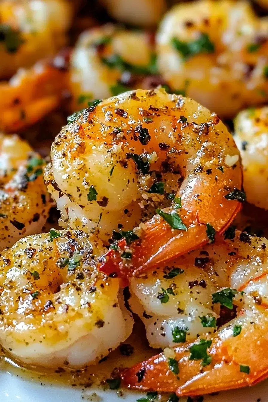 Garlic Parmesan Roasted Shrimp
