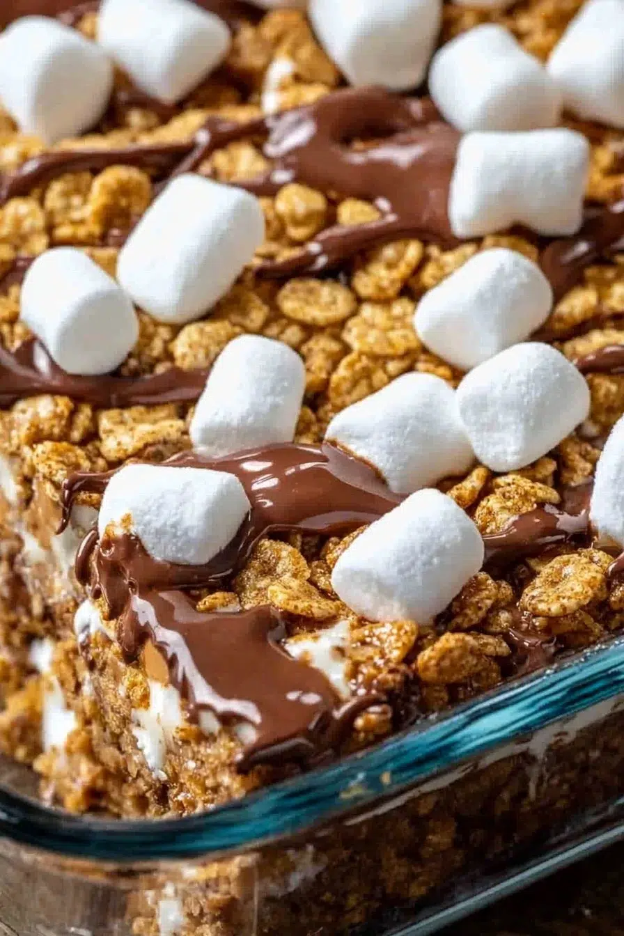 Golden Graham S'mores Bars