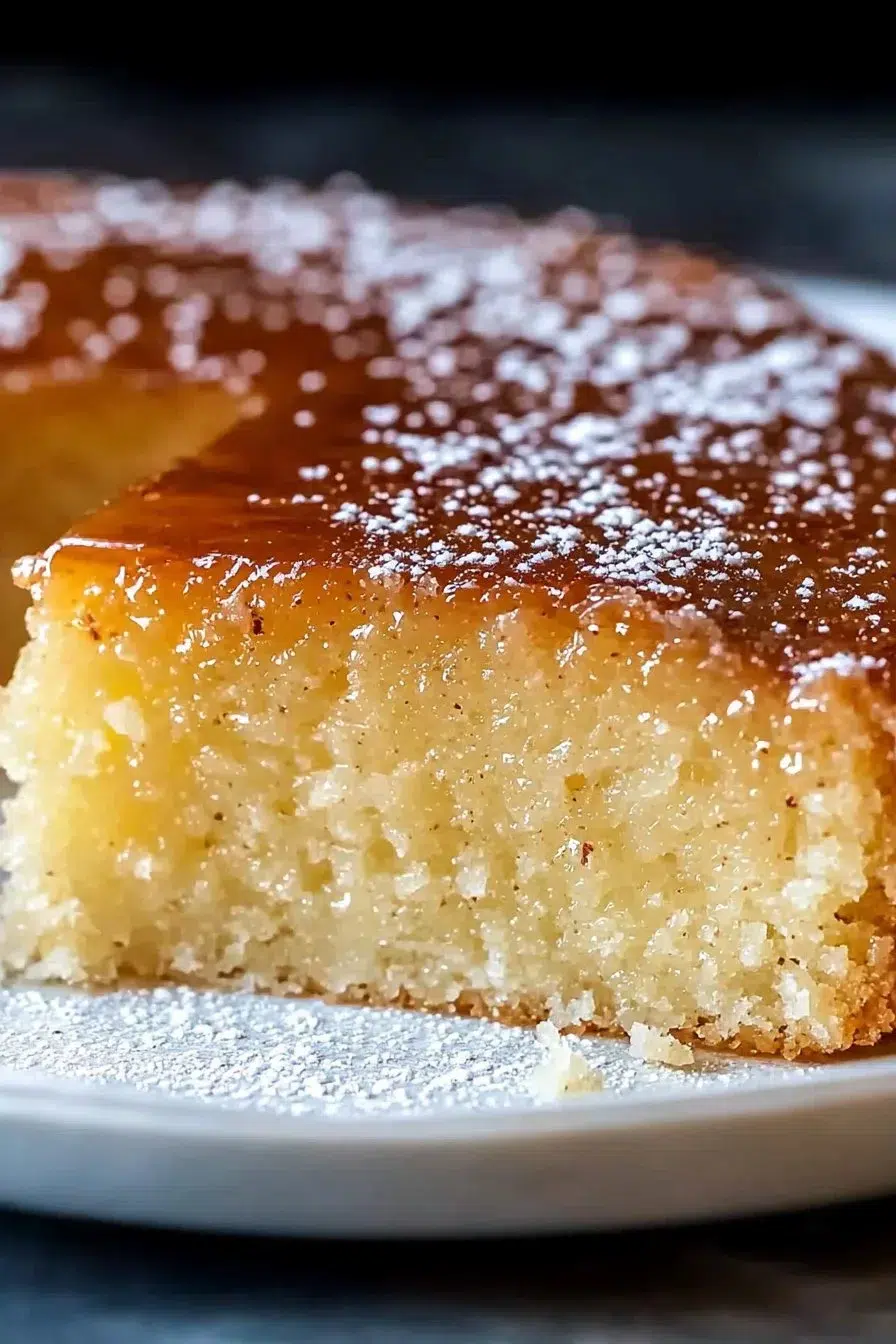 Greek Almond Cake (Amygdalopita) – Moist &amp; Traditional Mediterranean Dessert