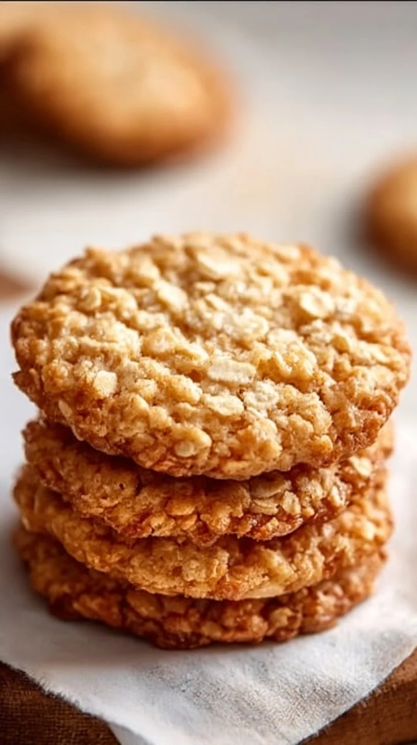 Honey Oatmeal Cookies