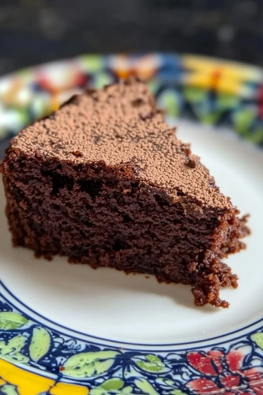 4-Ingredient Chocolate Cake