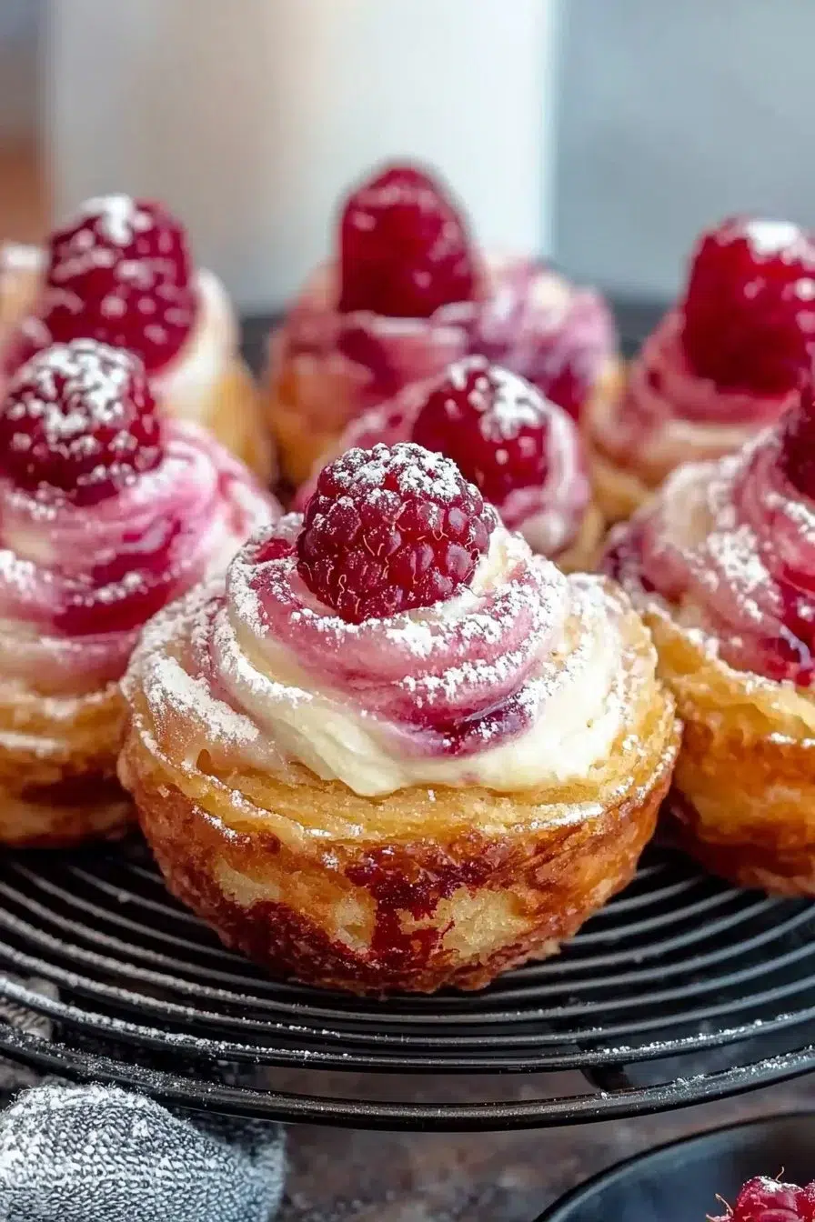 Irresistible Raspberry Cream Cheese Cruffins for Every Occasion