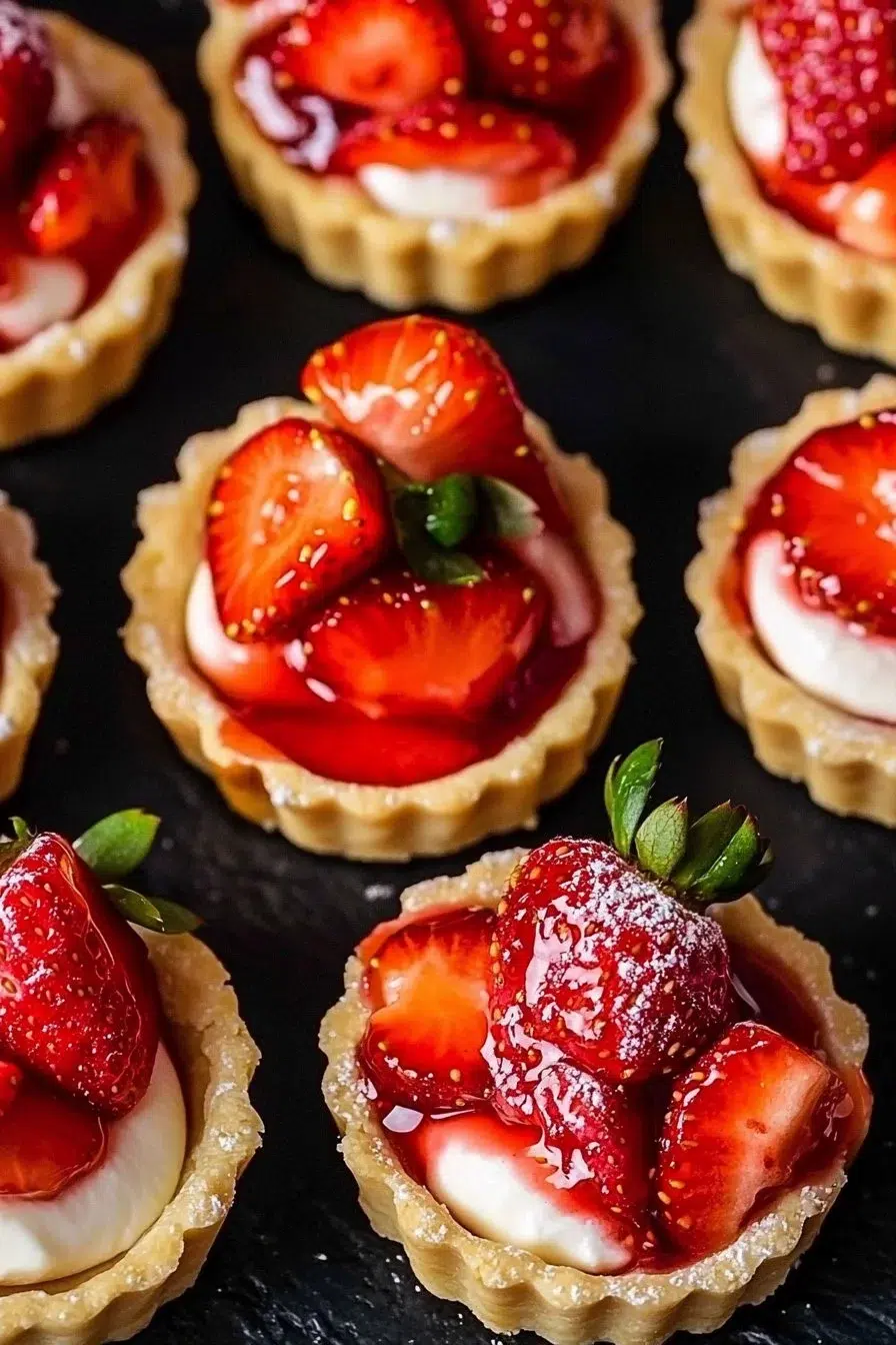 Mini Strawberry Tartlets