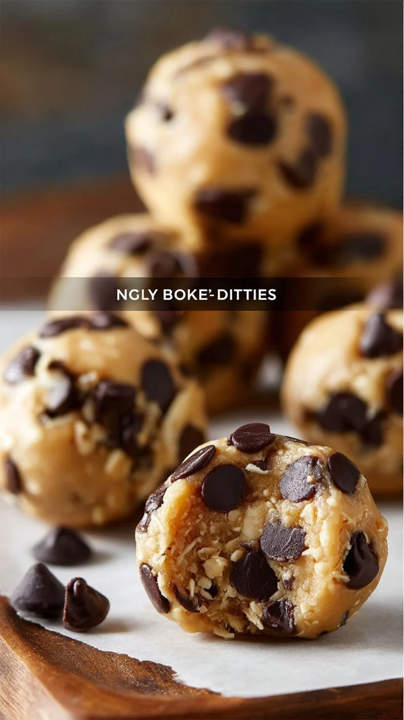 No-Bake Cookie Dough Bites