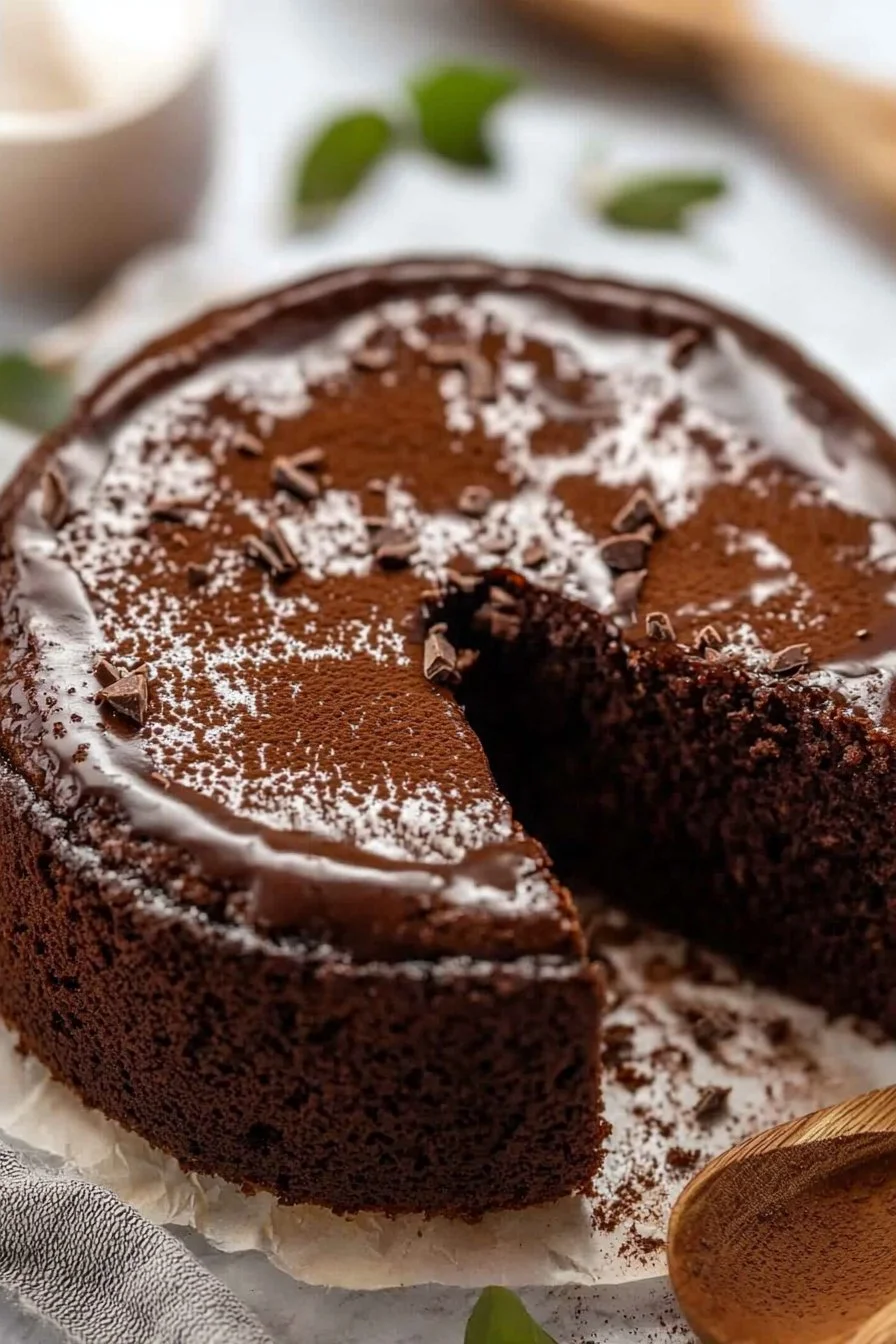 Delicious, rich chocolate pound cake perfect for chocolate lovers