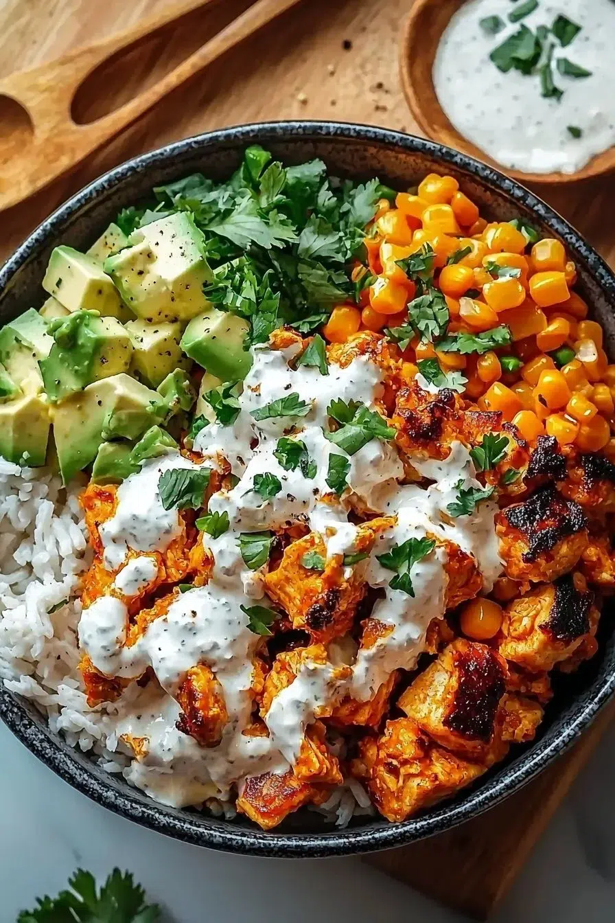 Spicy Buffalo Chicken Bowl: A Flavor Explosion in Every Bite