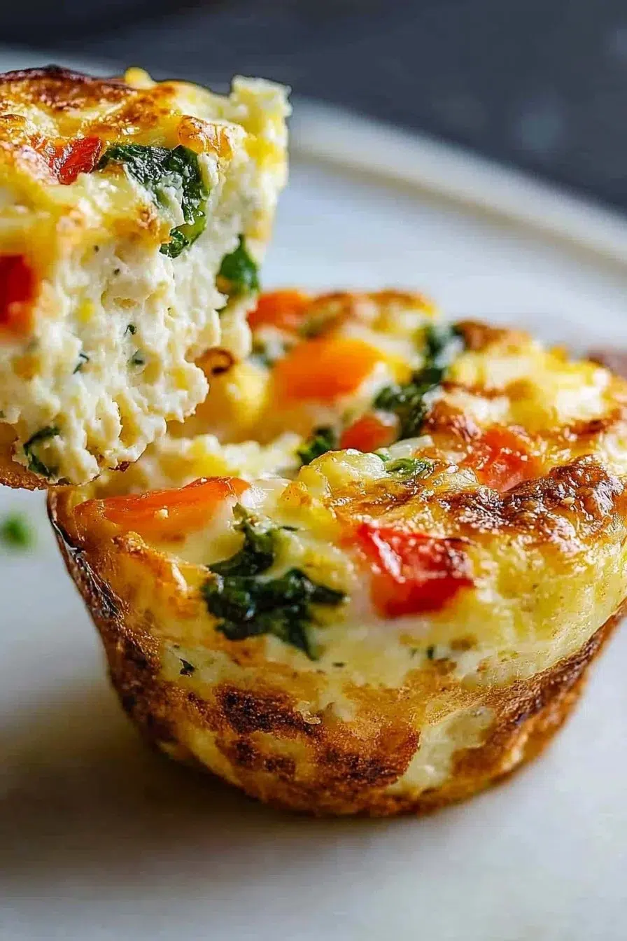 Starbucks-Style Cottage Cheese Egg Cups
