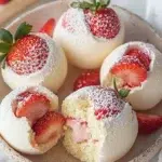 Strawberry Shortcake Easter Egg Bombs, colorful treats for Easter celebrations.