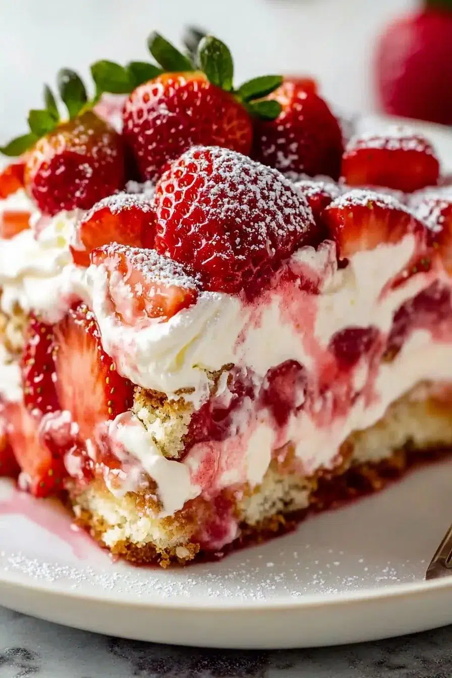 Strawberry Shortcake Tiramisu Recipe